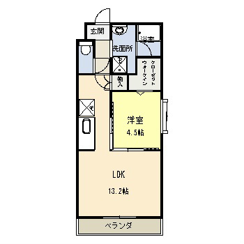 ソレイユＳＫIIの間取り