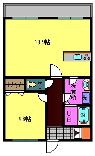 【リアン　ペルルの間取り】