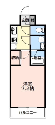 川崎市麻生区上麻生のマンションの間取り