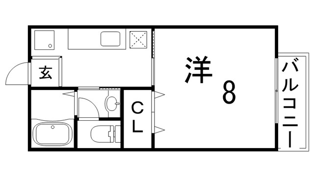 ジュネス離宮の間取り