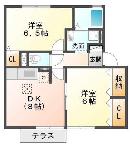 コスモスハウス　Ｇの間取り