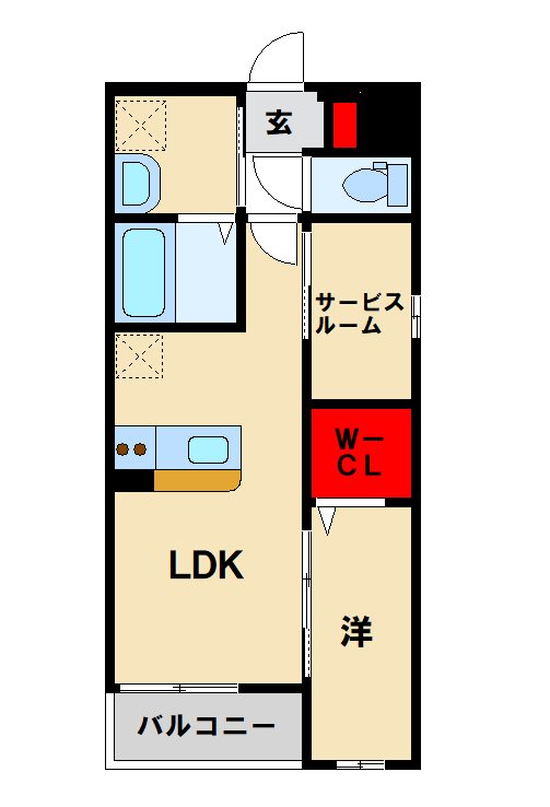 LIFEFIELD小郡IIの間取り