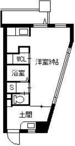 鹿児島市上荒田町のマンションの間取り