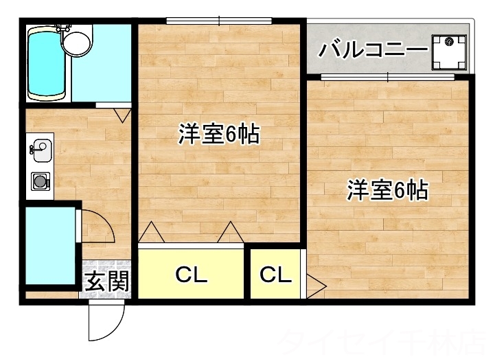 セリエ今福の間取り