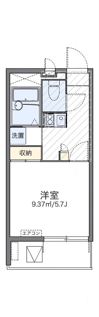 松戸市上矢切のマンションの間取り