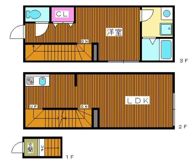 ネストときわ台の間取り