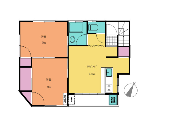 竹村マンション_間取り_0