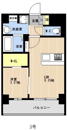 LIBTH松山IIの間取り