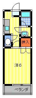栃木県小山市駅東通り１（マンション）の賃貸物件の間取り
