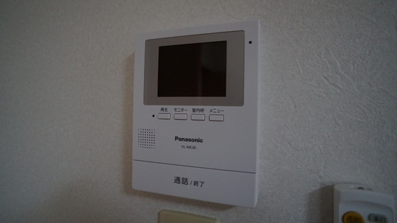 セキュリティ　カメラ付きインターホン