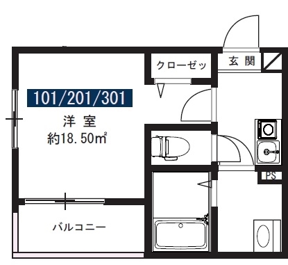 MELDIA梅ヶ丘の間取り写真