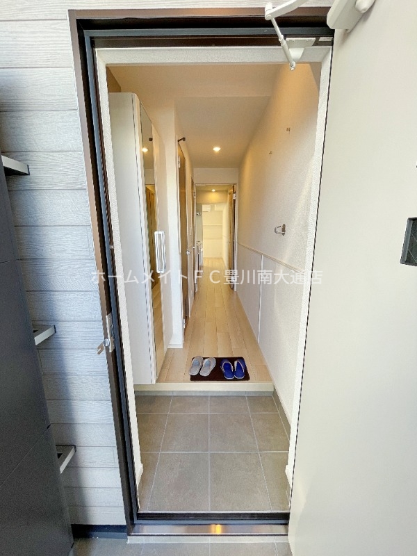 玄関　同型完成モデル