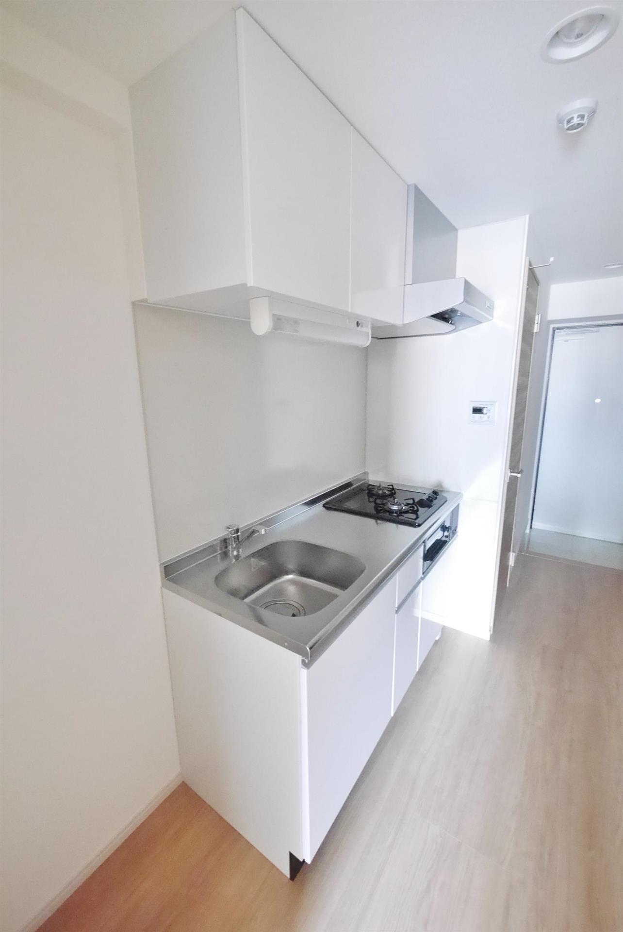 キッチン　モデルルームの写真になります。