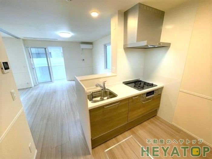 キッチン　毎日のお料理が楽しくなるシステムキッチン完備