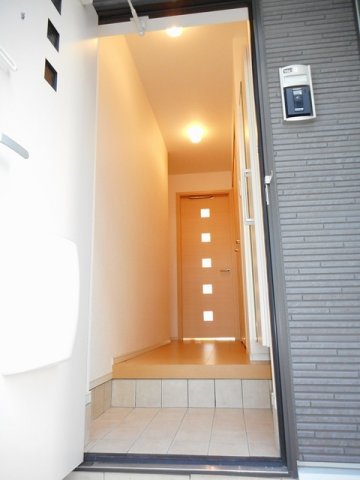 玄関　明るい玄関です