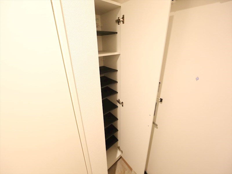 玄関　玄関　シューズボックス付（収納充実してます）