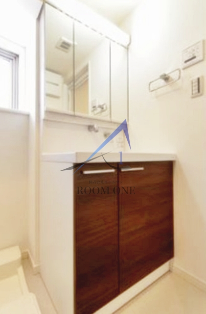 洗面設備　洗面台です。