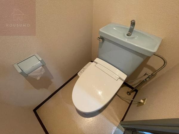 トイレ　ゆったりとした空間のトイレです