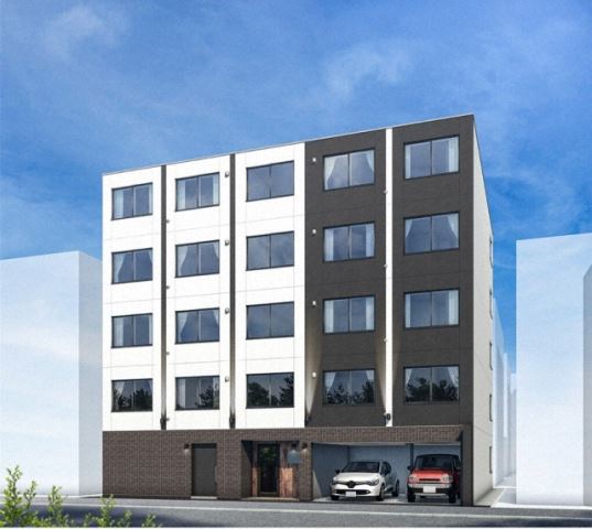 建物外観　完成予定図