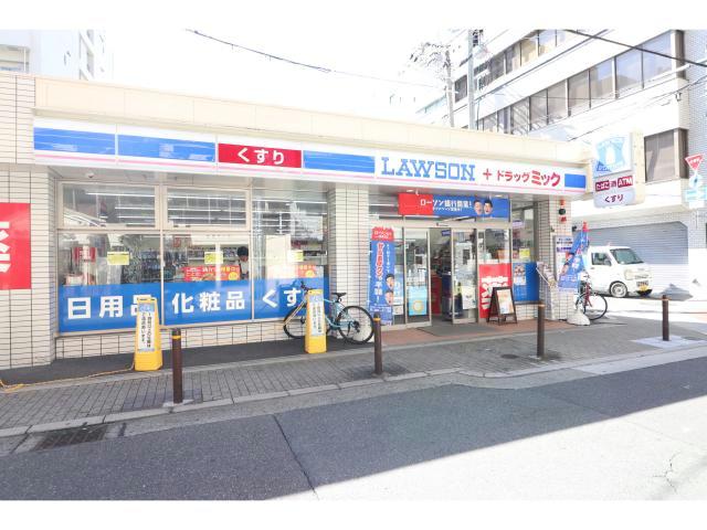 コンビニ　ローソンドラッグミック西天満四丁目店（コンビニ）まで143m