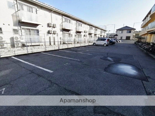 駐車場　眺望