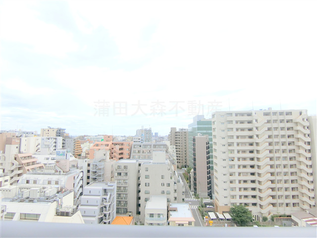 眺望　展望　南向きバルコニー