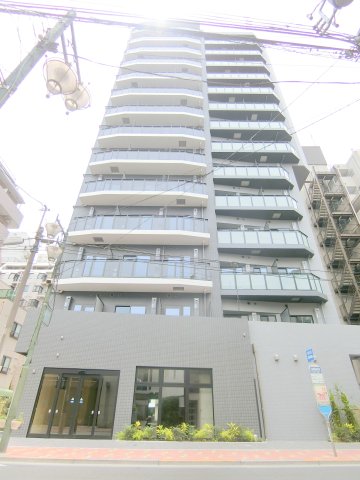 建物外観　2024年6月築　RC鉄筋コンクリート造地上14階建て1DK