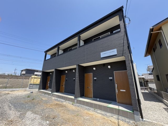 建物外観　建築中
