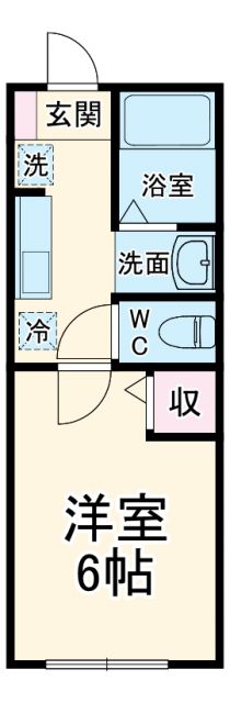 パセオグランデ誉田の間取り写真
