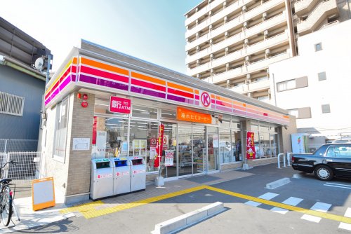 コンビニ　サークルK 東住吉杭全店（コンビニ）まで337m