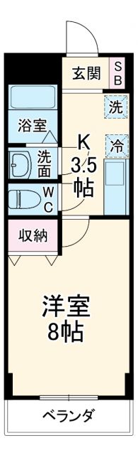ライフパークアレイの間取り写真