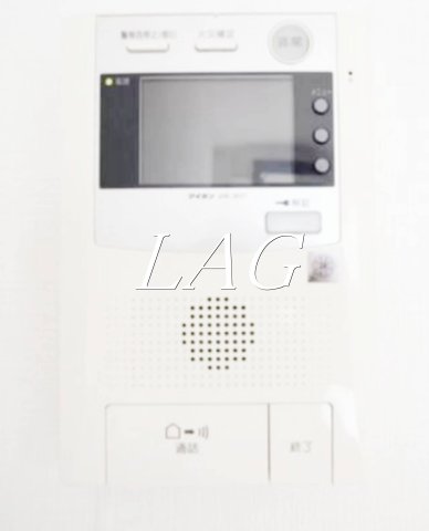 セキュリティ　モニター付きインターフォンです。