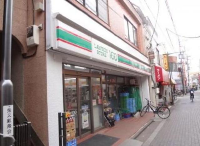 コンビニ　ローソンストア100柴又駅前店（コンビニ）まで290m