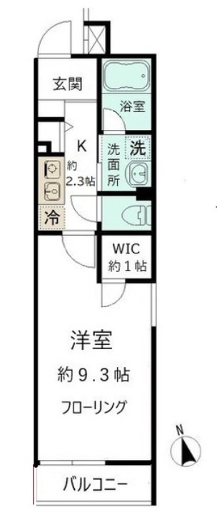 ＪＲ総武線 船橋駅 徒歩10分 4階建 築10年の間取り写真