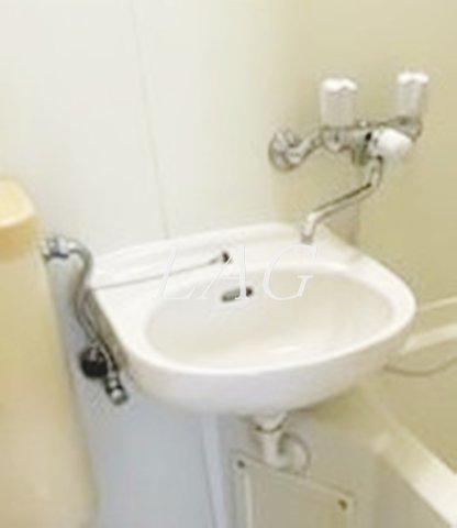 洗面設備　洗面台です。