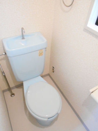 トイレ　他号室の写真です