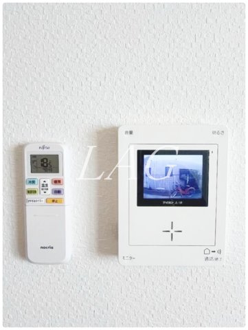 セキュリティ　モニター付インターホンです。