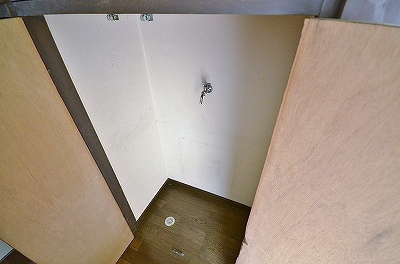 洗面設備　室内洗濯機置場