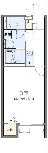 クレイノルーチェ　ルシェロの間取り