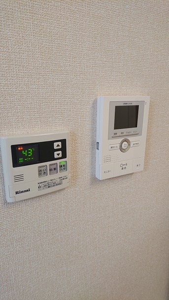 セキュリティ　TVモニターホンで誰が来たかすぐに分かります。