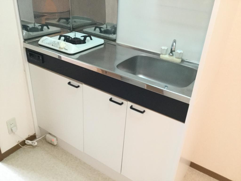 キッチン　1口コンロ付きキッチン
