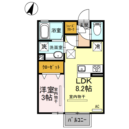 【カサ・デ・プラセールの間取り】