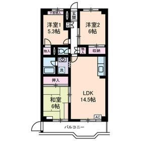 志木市本町のマンションの間取り