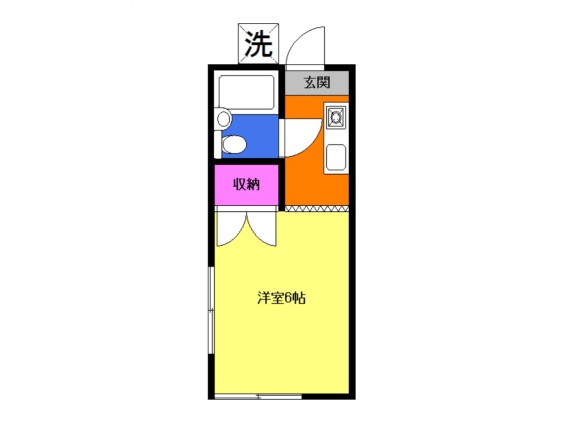 石川ハイツの間取り