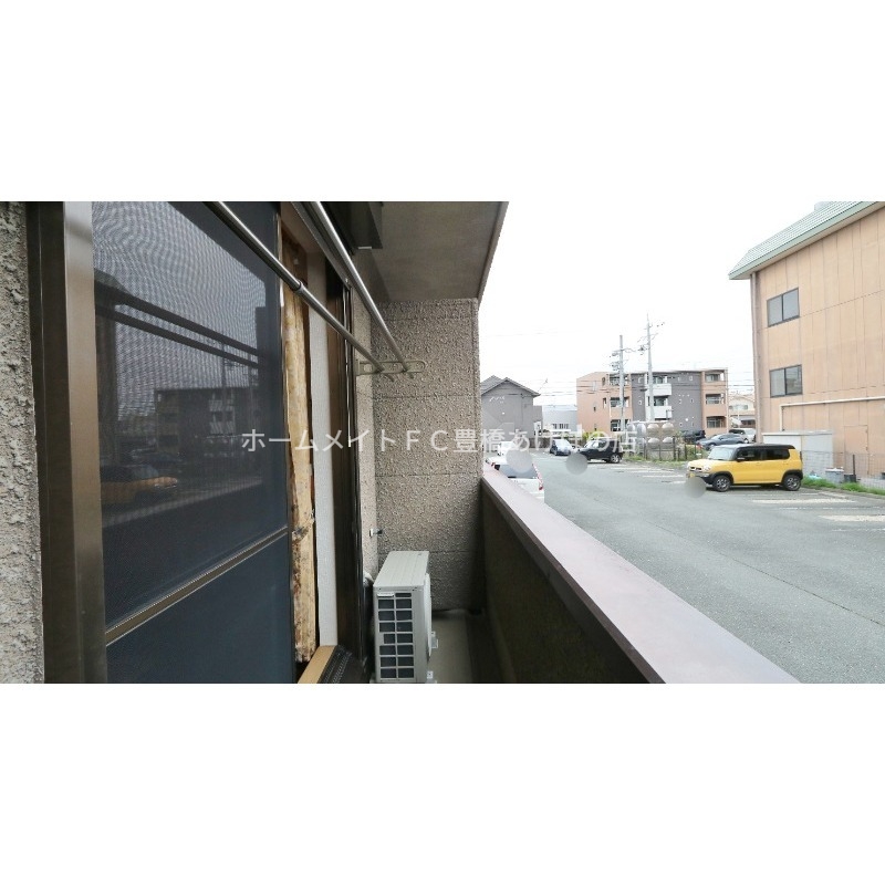 バルコニー　同型別部屋写真