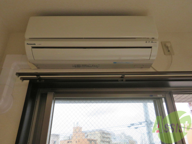 その他設備　エアコンが付いているので入居のその日から快適ですね