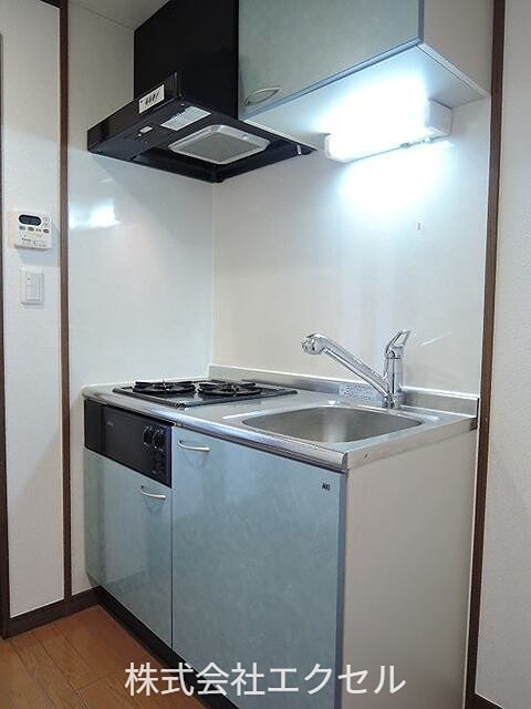 キッチン　ガスコンロ付です。