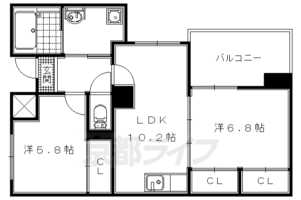 サン・グリーン・ハウスの間取り