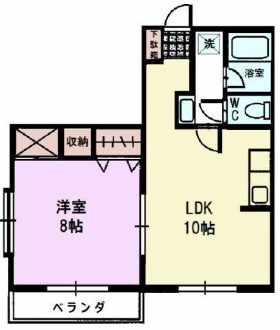 リバーシティ学園都市の間取り