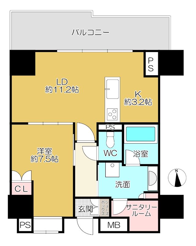 ザ・ハウス豊橋ＷＥＳＴの間取り